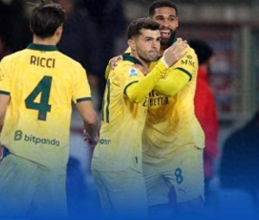 意甲登顶!让2追3 米兰3-2客胜都灵反超两强 普利西奇替补双响