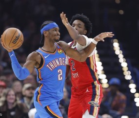 亚历山大29分霍姆格伦20+14 雷霆胜鹈鹕