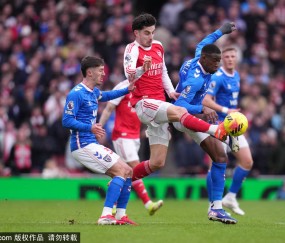 英超-约克雷斯双响苏维门迪贴地斩 阿森纳3-0先赛9分领跑