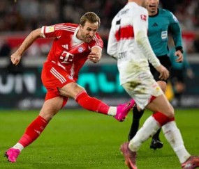 凯恩替补戴帽!德甲已造100球,领跑五大联赛射手榜,反超姆巴佩