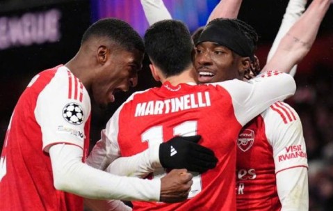 阿森纳3-1力克拜仁，欧冠5连胜加身，有望斩获双冠荣耀