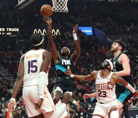 吉莱斯皮30+10克林根14+15 太阳送开拓者6连败