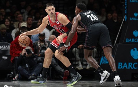 小波特26+7克洛尼23+11 篮网胜公牛止五连败