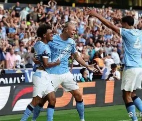 1.2亿打造无敌锋线，蓝月10连胜领跑，哈兰德冲击40球大关