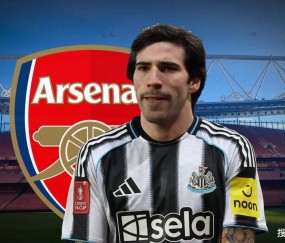 阿森纳壕掷6500万欧将目标对准纽卡斯尔联，争取在交易窗口关闭前拿下托纳利