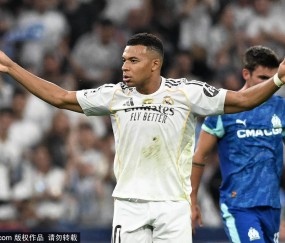 超范尼平穆勒也超齐达内 姆巴佩霸榜创史新双骄启航？
