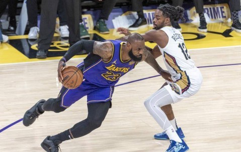 加内特：因为续约问题 詹姆斯像是在给湖人队施压