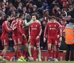 英超-埃基蒂克2球维尔茨破门 利物浦4-1纽卡近6轮首胜