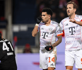 凯恩解锁德甲直接参与100球成就 仅用时78场刷罗本纪录