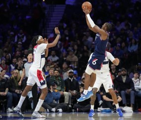 马克西35分德拉蒙德12+10 76人主场大胜奇才