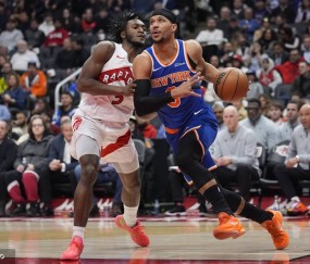 布里奇斯30分唐斯22个篮板 尼克斯大胜猛龙