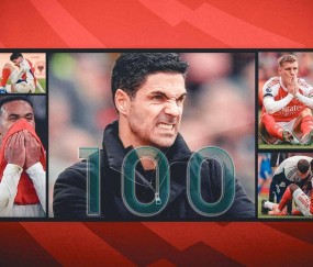 阿森纳伤满100次冠绝英超!赖斯8次33天 阿喀琉斯之膝