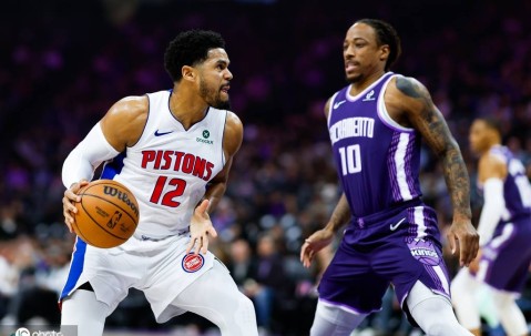 杜伦23+13德罗赞37+8威少27分 活塞力克国王迎3连胜