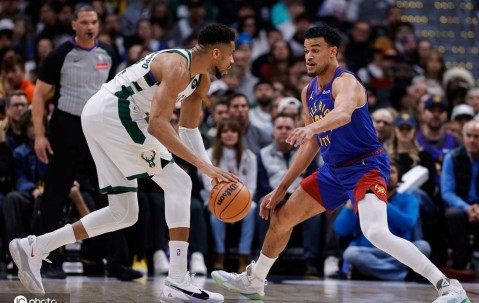 字母哥空砍31+11戈登23+6 雄鹿不敌残阵掘金