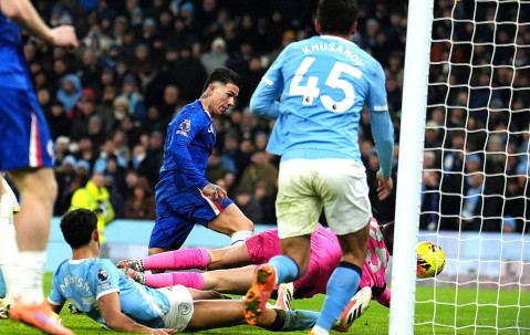 切尔西绝平曼城，马雷斯卡走的正是时候