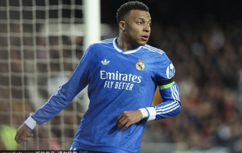 西甲-姆巴佩破门皇马2-0瓦伦 联赛7连胜仍差巴萨1分