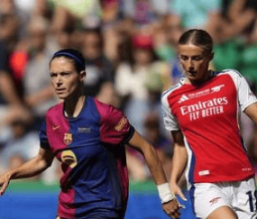 1-0，阿森纳女足掀翻西女超豪门，勇夺队史第二个女足欧冠冠军