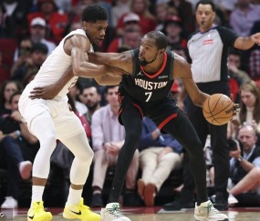 杜兰特30+7谢泼德18分米切尔16+6 火箭轻取骑士