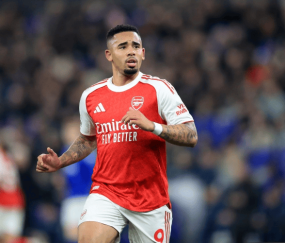 阿森纳欧冠胜国米:热苏斯梅开二度尽显射手本能