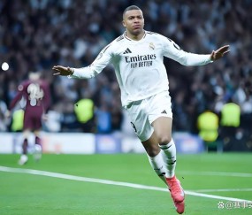 55%进球靠他一人!姆巴佩依赖症严重,欧冠皇马1-2负于曼城,射门16次仅1次射正