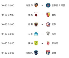 法甲第10轮今天开打,赛事全预测,3场比赛爆冷概率很大