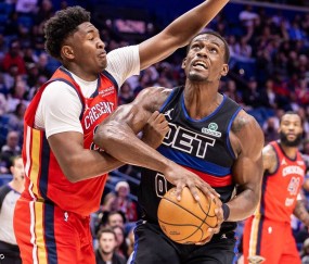 墨菲三世17分杜伦20+15 鹈鹕不敌活塞3连败